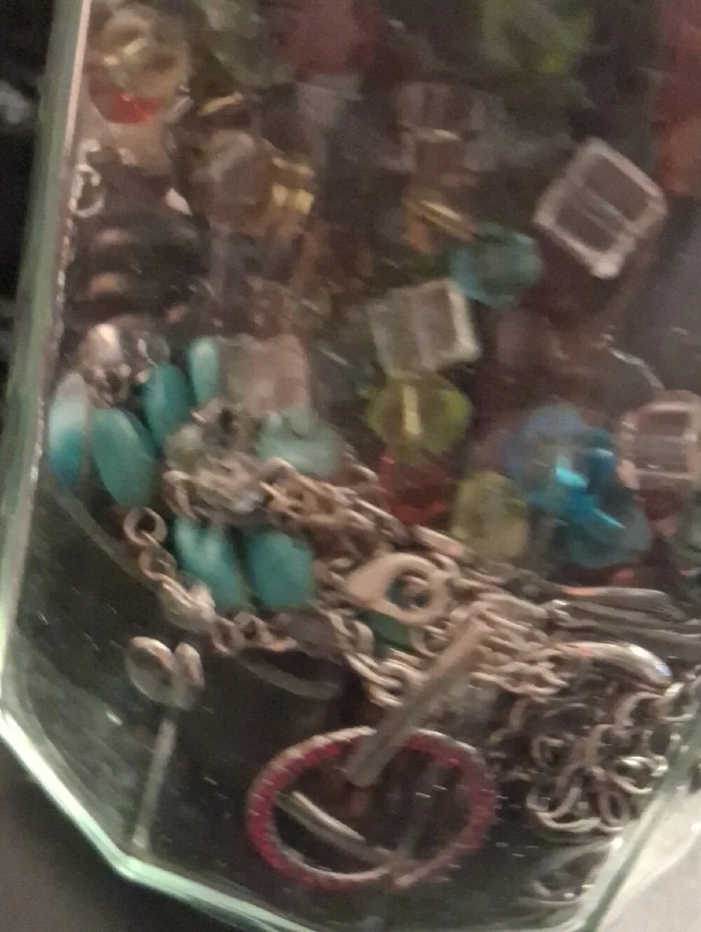 Jewelry Jar 2qt. Loaded Gold & Silver Necklaces, Earrings, Bracelets All Jewelry